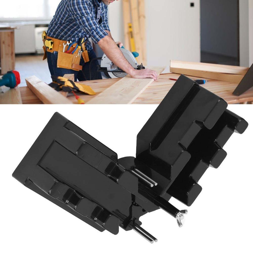 Black Color Mitre Cutting Tool 2 in 1 Design Saw Protractor Angle Finder  Carpentry Work