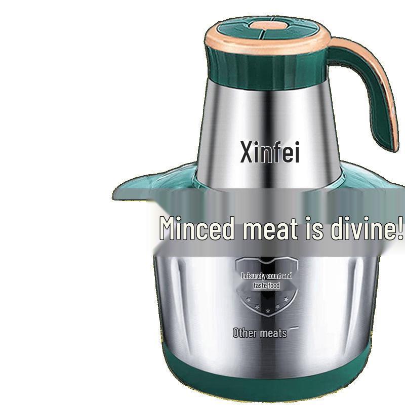 Multifunctional Electric Meat Grinder & Vegetable Chopper with Dough Kneading, Large Capacity