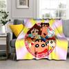 Crayon Shinchan Anime Family Towel Blanket Sofa Blanket Home Decor Sheet Digital Printing Nap Blanket