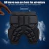 Unisex Skateboard Shorts Thickened Hip Protector EVA Hip Protective Pads Anti-Fall Butt Protection Pad for Skating Ski Snowboard
