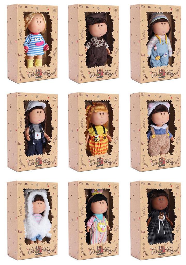 24cm Princess Mia Potato Doll Gift Box Set: Dress-up Barbie Doll for Girls