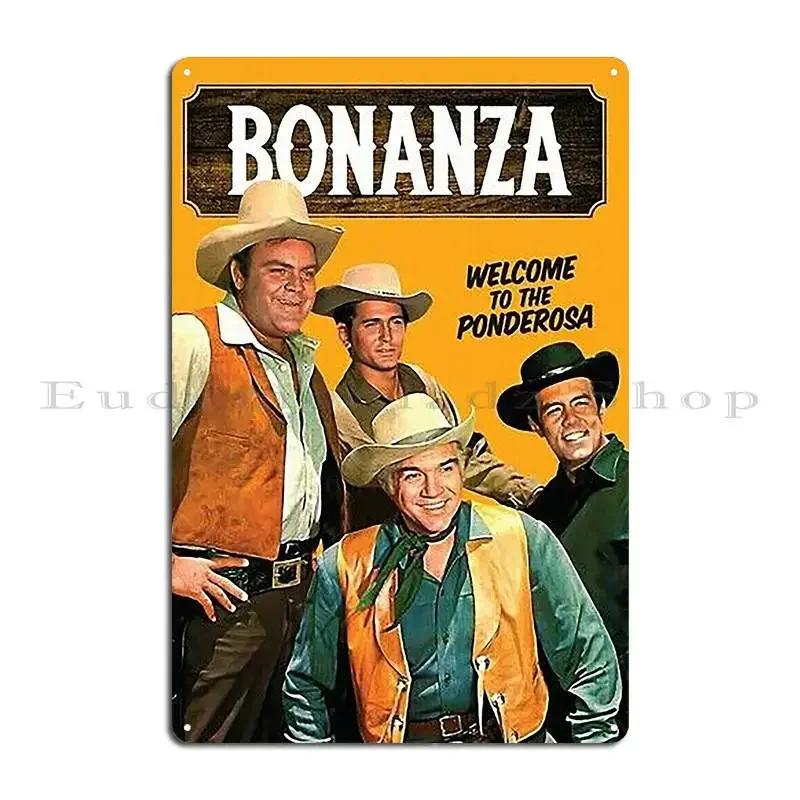 Ponderosa Metal Plaque Poster Living Room Cave Customized Pub Rusty Tin Sign Poster 20X30CM