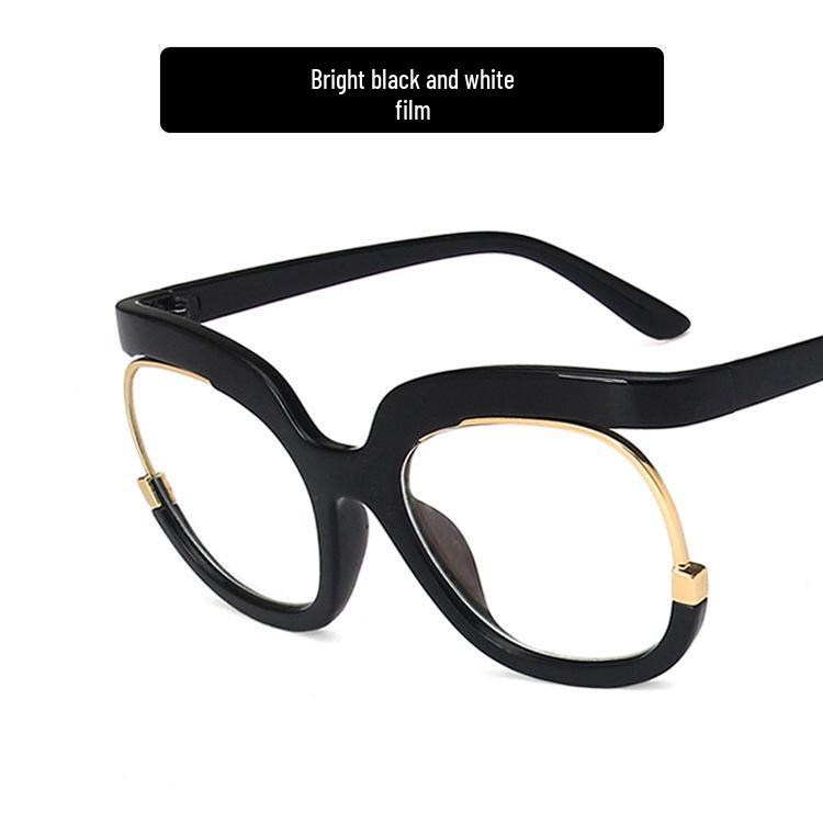 2022 Trendy Round Owl Eyeglass Frames: Anti-Blue Light European & American Style