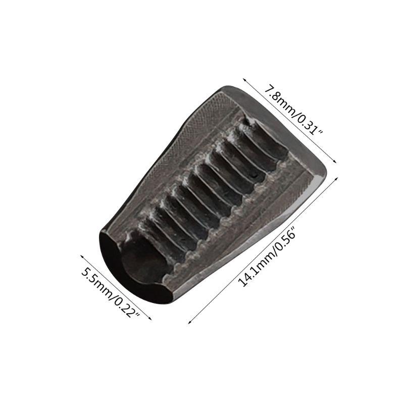 2/3pcs Pneumatic Rivet Gun Claw Piece Manual Single Double Handle Riveting Tool High Strength Resistant Replacement