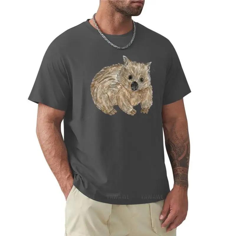 Wombat - Australian Animal painting T-Shirt Short t-shirt graphics t shirt sweat shirts sweat shirts,