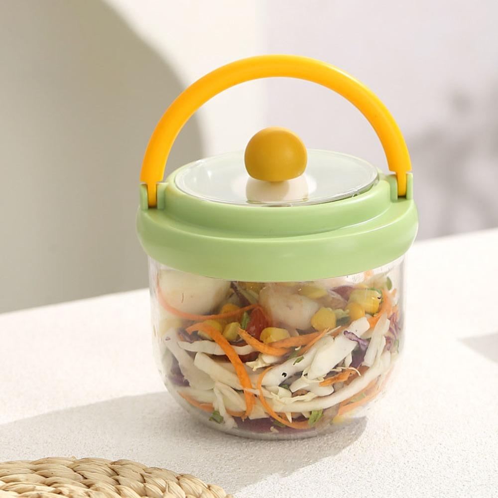 with Spoon Breakfast Cup Leak-proof Oatmeal Cup Portable Salad Cup  Worker