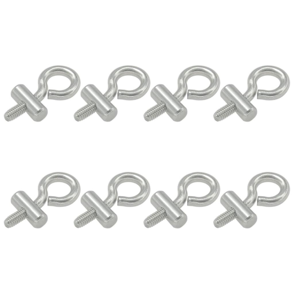 Stainless Steel Piping Rails Stoppers 6mm Compatible For Caravans Motorhome Camping Tent Accessories Secure Attachment
