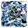 50 Pictures of Manta Rays with Personality Cool Marine Life Decorative Water Cup Suitcase Skateboard Creative Cartoon Stickers