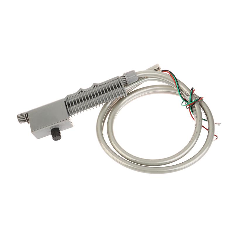 Power Switch Handle for Electric Sprayer, Dual-Line Hose Outlet Pipe, Control Line in Random Hue.