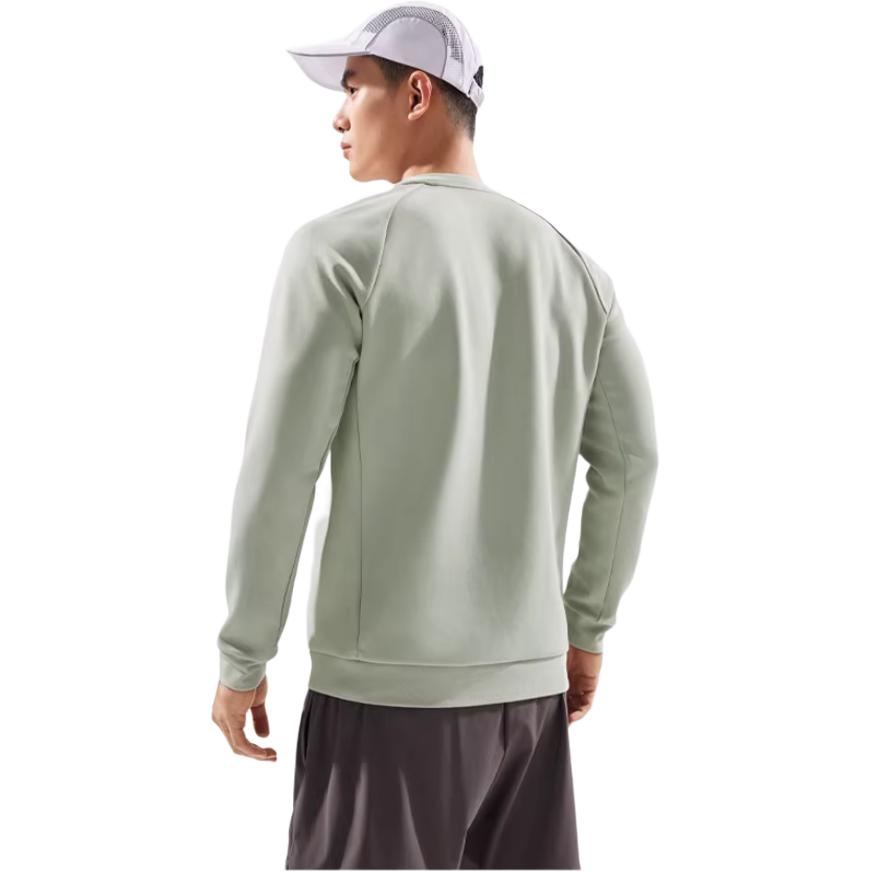 Li Ning Fitness Series Round Neck Logo Sports Sweatshirt Men Sweatshirt AWDV497-6