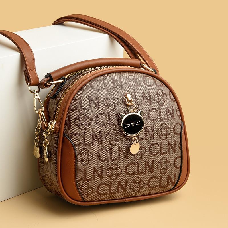 Women's bags New women's small round bags Small bags Large capacity fashion Apple versatile bags Single shoulder messenger bags Women