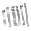 6pcs Kit Car Inner Removal Tool Auto Car Radio Door Clip Panel Trim Dash Audio Removal taller Pry Tool with Canvas Bag