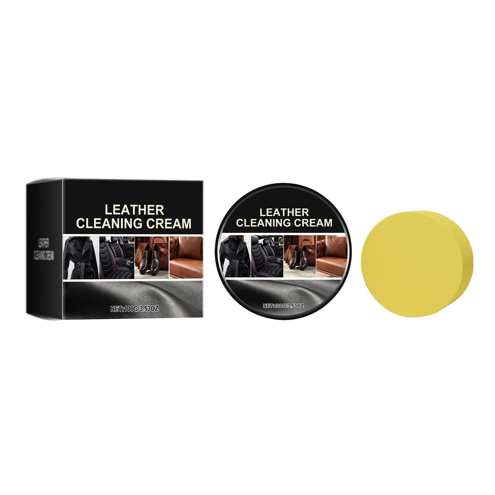 

Крем для чистки и ухода за кожей. Глубоко питает и устраняет царапины. Подходит для кожаных сумок, мебели, автомобильных сидений и высококачественного обслуживания. One Size чёрный