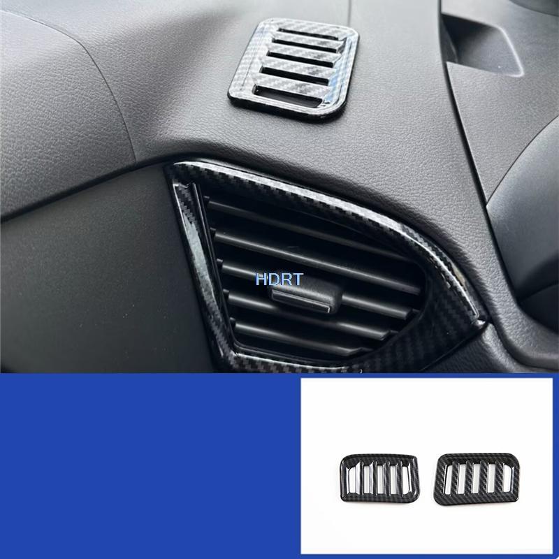 Car Styling Carbon Fibre Interior Gear Shift Window Control Panel Air Vent Outlet Steering Wheel Cover For Nissan ROOX  +