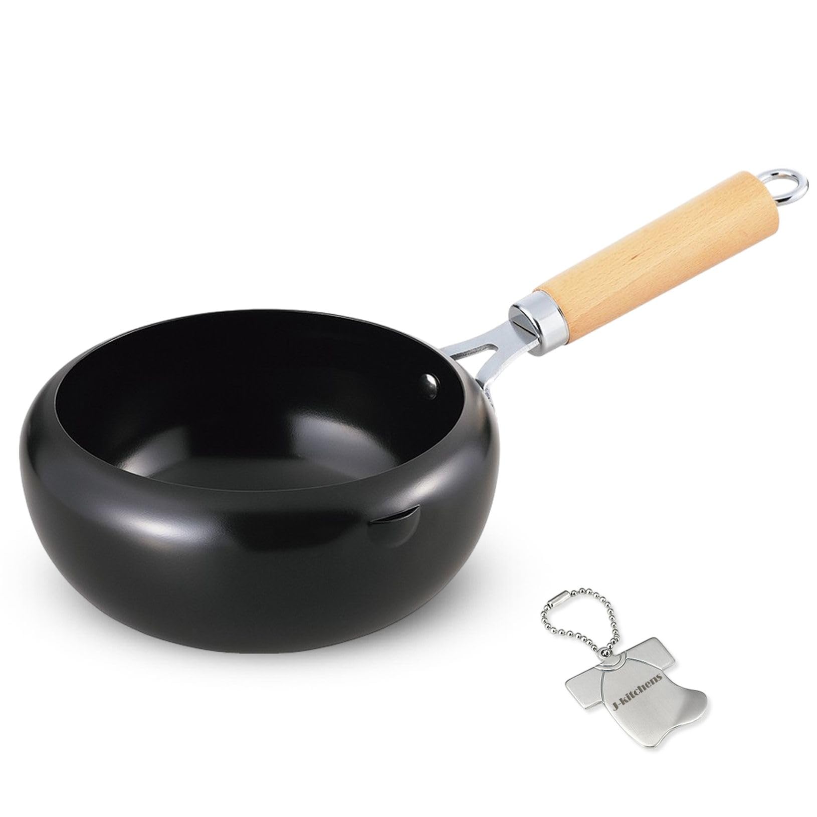 

Tempura Induction with Original T J-kitchens Pan, Splash-Resistant, 20cm, Compatible, Gas, Kankiri-kun