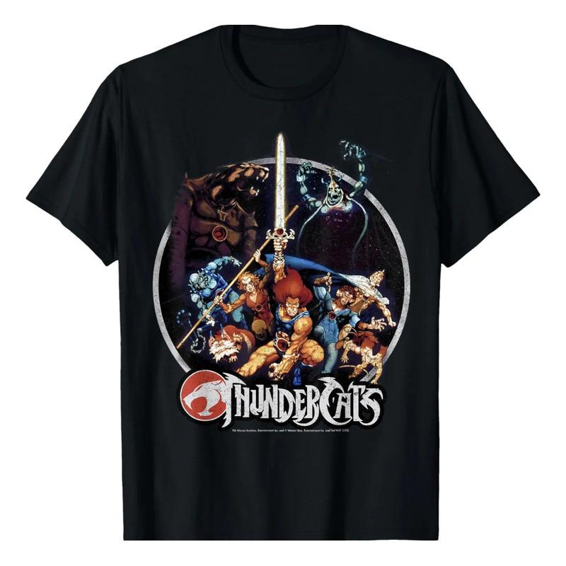 Camiseta Thundercats Group Shot Vintage Circle S
