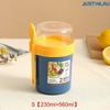  790ml/990ml Salad Oatmeal Cup Breakfast Double Cup Cereal Nut Yogurt Container Set With Dressing Holder Fork