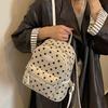 Zaino scolastico piccolo fresco pois zaino alto valore giapponese ins studente scuola media zaino tendenza viaggio zaino carino