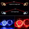 BMW Angel Eyes LED Fog Lights with Decoding for E39, E60, X5 - 5W Daytime Running Lights