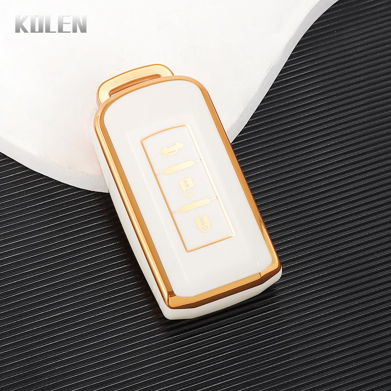 Fashion Tpu Car Remote Key Case Cover Shell For Mitsubishi Outlander Asx Lancer Pajero Sport Eclipse Cross Protective Holder Fob
