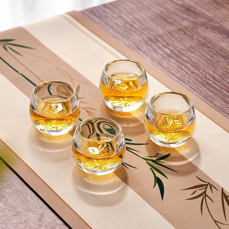 ZISIZ Chinese Style Glass Tea Cup