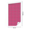 Pink Plaid Wallpaper for Living Room and Bedroom 50x1000