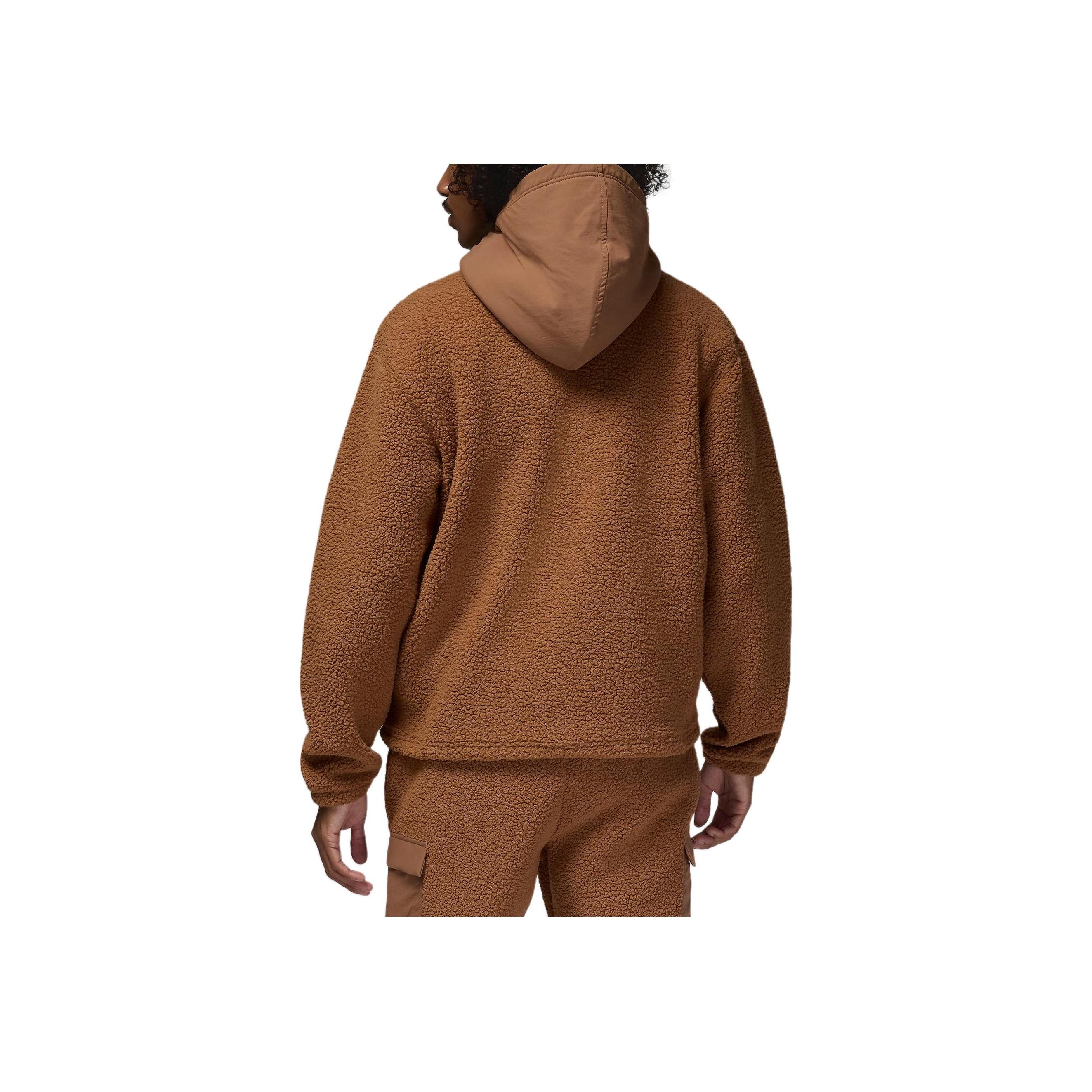 

New JORDAN Flight Men s High Pile Fleece Pullover Hoodie FV7452-223 US M