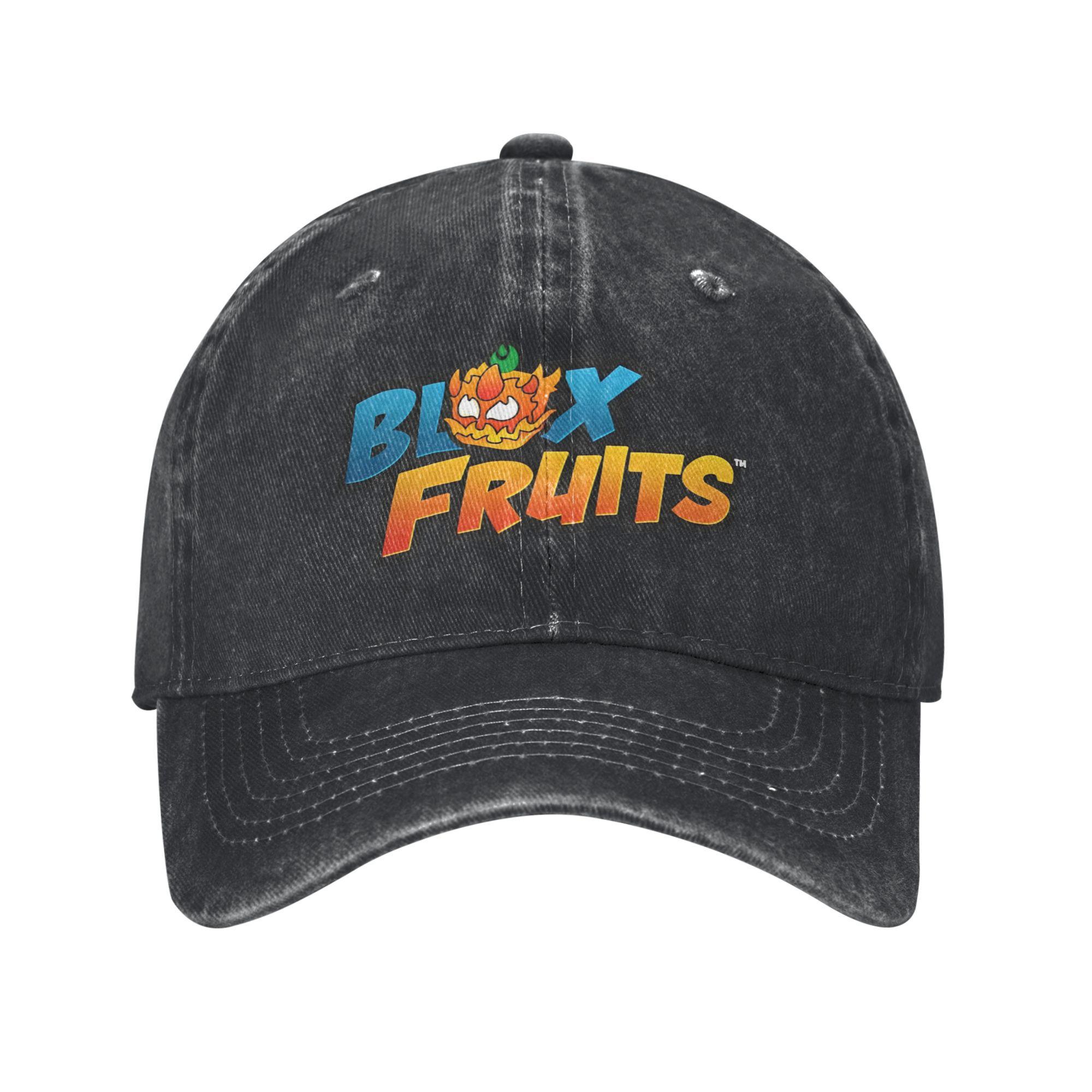 

Blox Fruits Game Video Baseball Cap Outfits for Men Women Adjustable Trucker Hats Adjustable