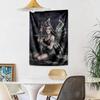 Gothic Style Wall Decor Tapestry Art For Pet Memorial Birthdaywedding Party Backdrop Family Gift