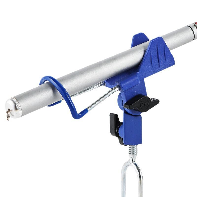Universal Dual-Use Fishing Rod Holder Stand for Ground and Sea