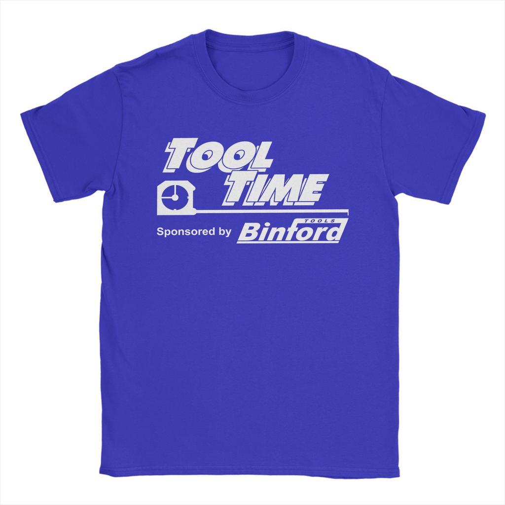 Magliette da Uomo Tool Time sponsorizzate da Binford Tools Show TV Ristrutturazioni Casa Top in Cotone Maglietta Vintage Maglietta Taglie Forti