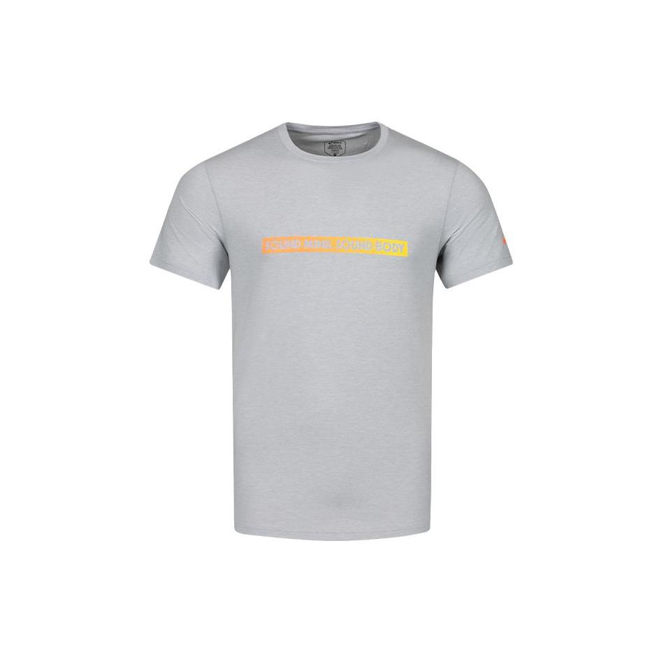 

New Asics T Shirt Men s Heather Gray 2031D849-020 S