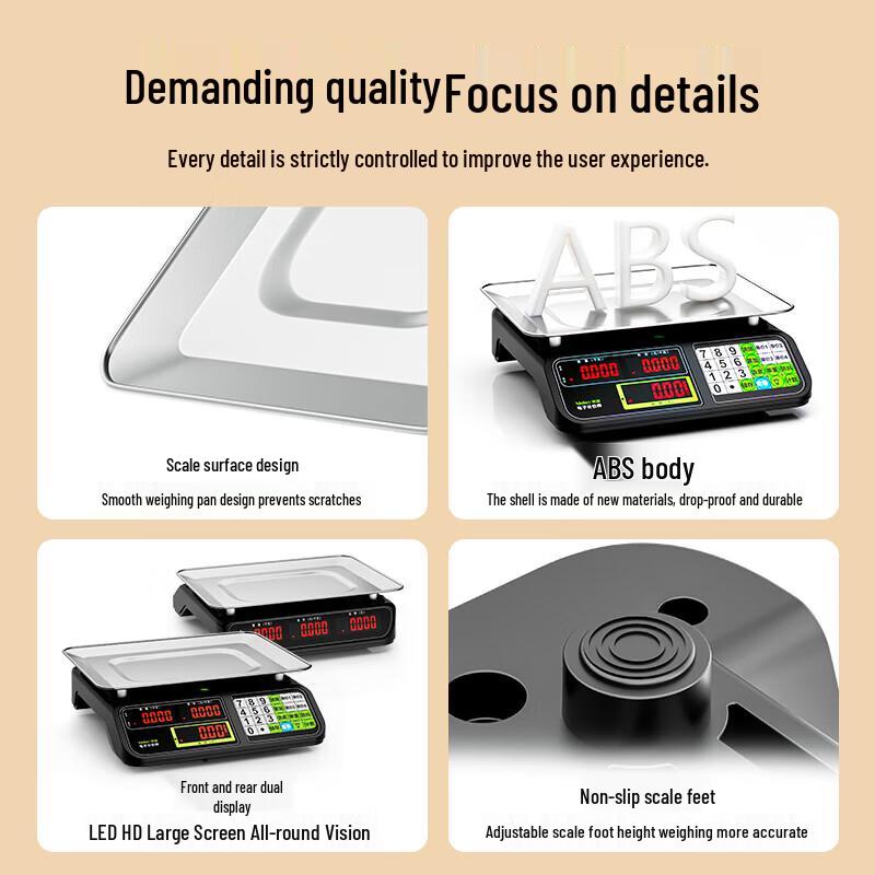 Meilen Commercial Electronic Weighing Scale
