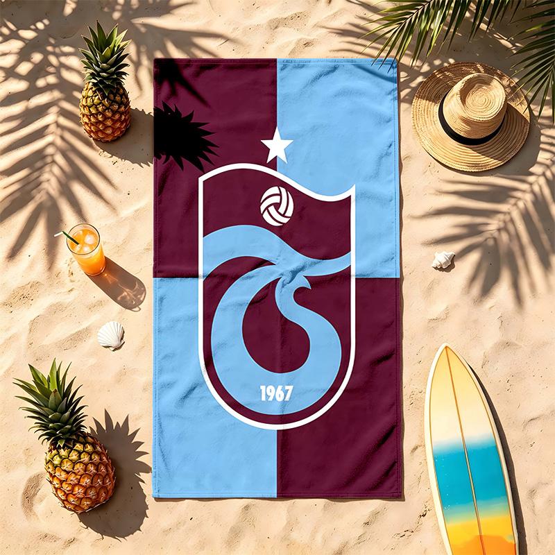 Trabzonspor (5) Thema Strandtuch Sandabweisend Weich Und Bequem Geeignet Für Den Pool Camping Yoga Und Tauchen Ein Reise