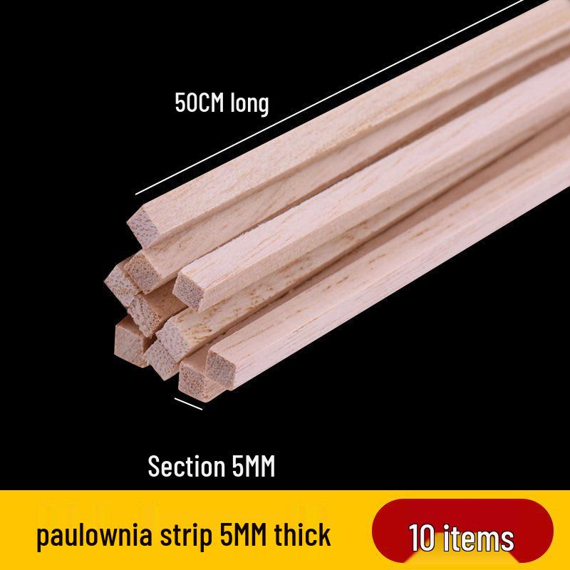 

Полоски из древесины павловнии для DIY архитектурных моделей и песочных столов