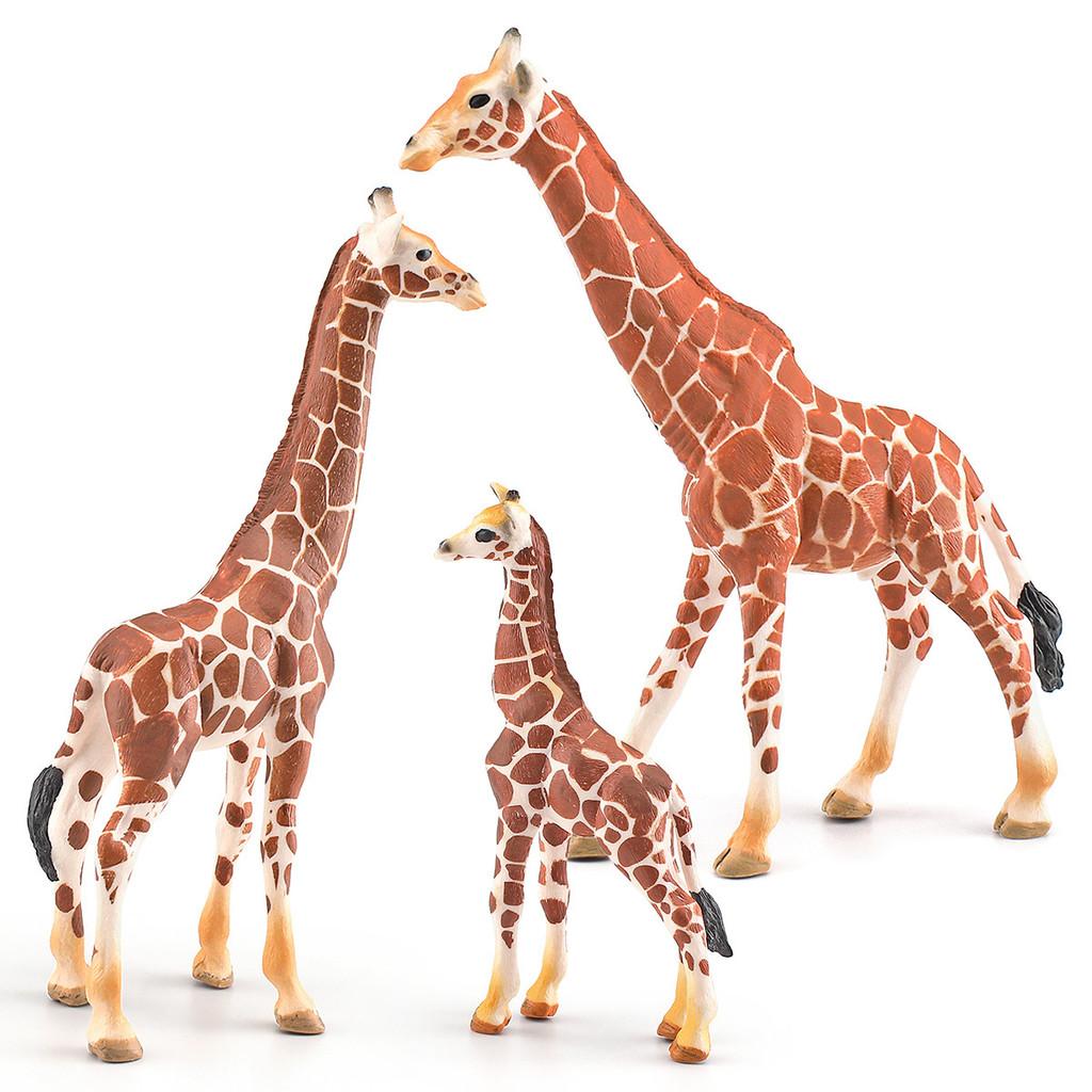 Natureinspired Giraffe Model Pvc Toy For Kids Educational And Collection Use