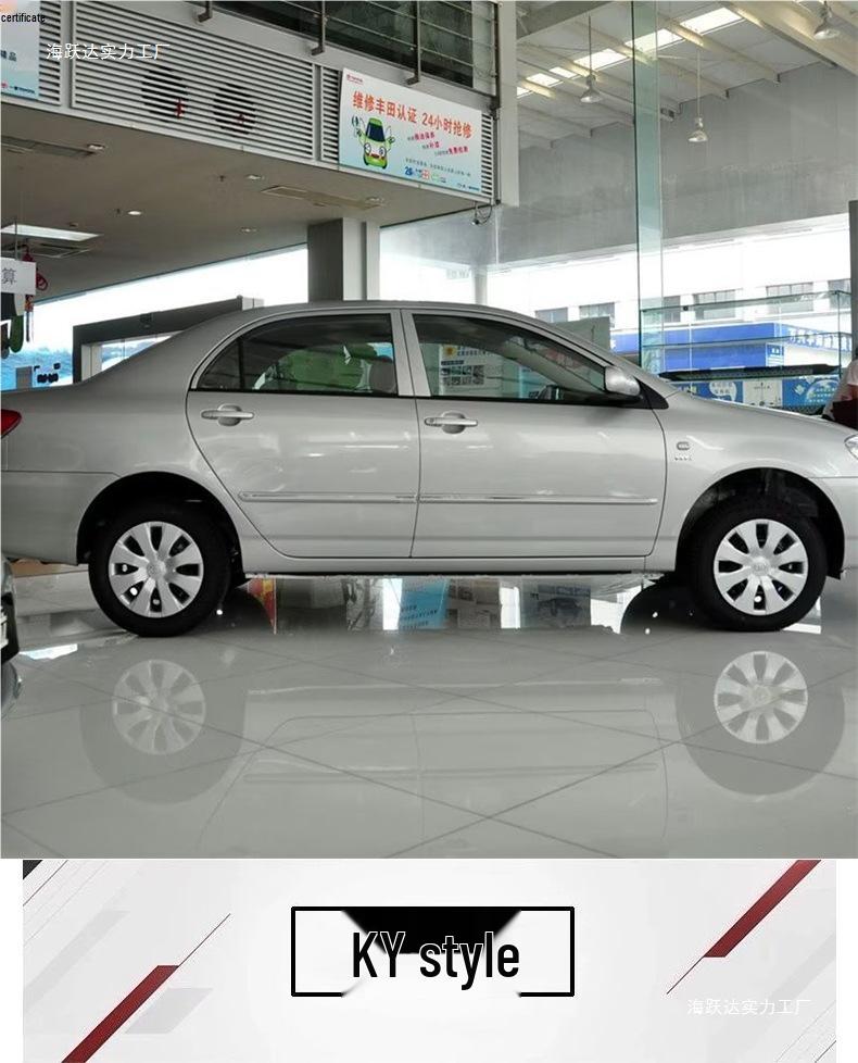 Passt für neue und alte Toyota Corolla: 15-Zoll Stahl-, Kunststoff-Rad- und Reifenabdeckungen.