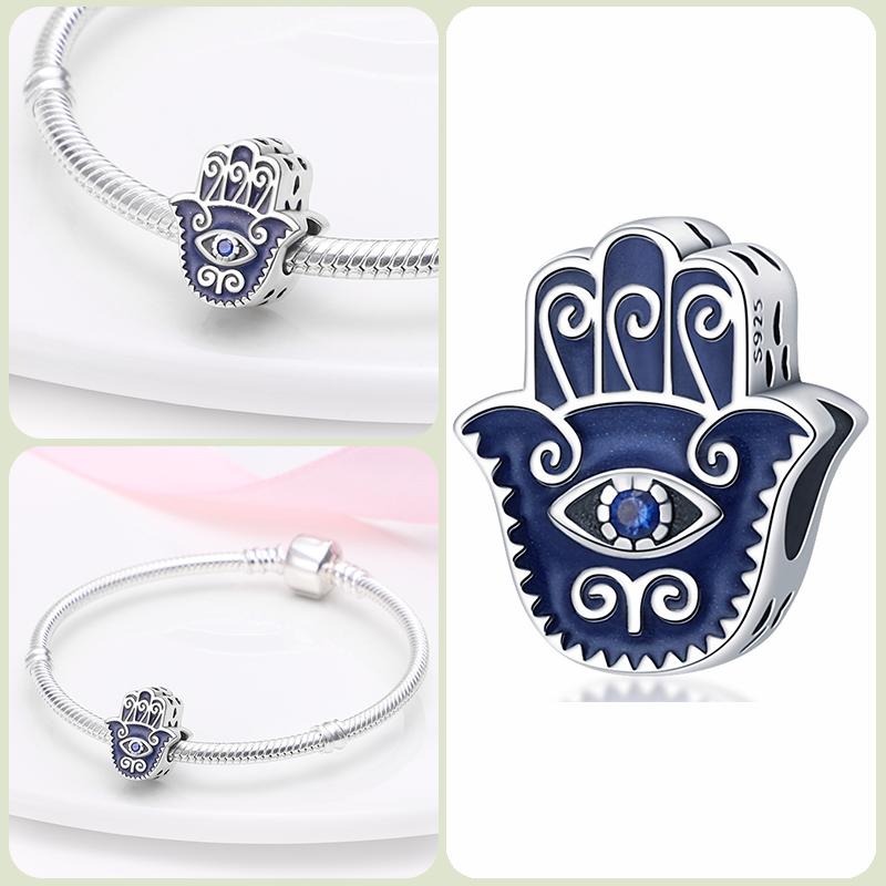 Modne koraliki zawieszki S925 ze srebra próby 925 w stylu klasycznym i romantycznym z motywem żółwia lotosu, odpowiednie do oryginalnej bransoletki DIY na prezent