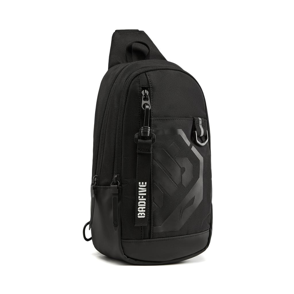 Li Ning BADFIVE Polyester Sling Bag Regular Men's Black ABDW019-1