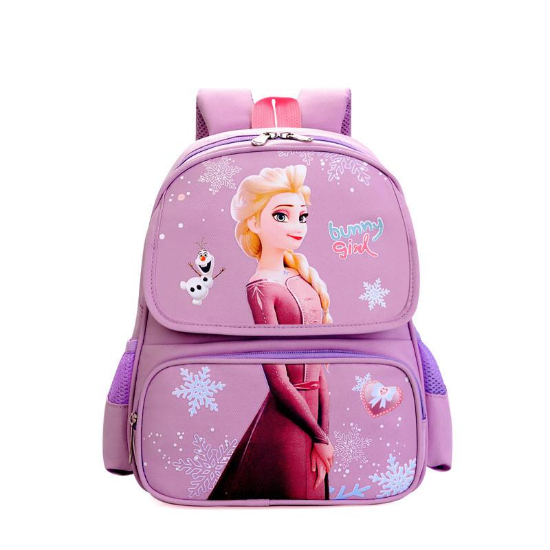 

Adorable Cartoon Kindergarten Backpack For Kids Ages 3-7 With Soft Nylon Material фиолетовый