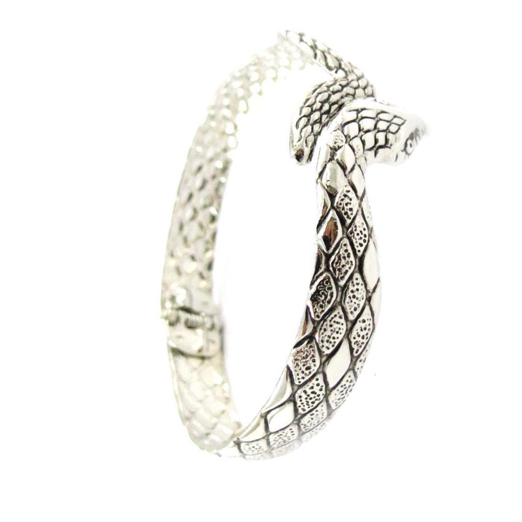 Les Trésors De Lily [J4020] - Silver 'Temptation' Designer Bracelet