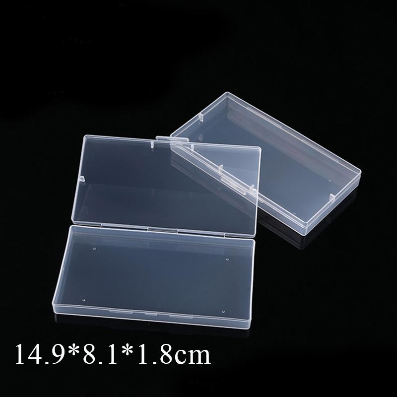Rectangular Translunt Box Durable Strong Storage Box Packing Plastic Boxes Dustproof Strong Jewelry Storage Case Container