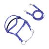 Horse Bridle Rein Nylon Stylish Adjustable Horse Bridle Headstall Equestrian Rein Blue L( For Horses with Shoulder