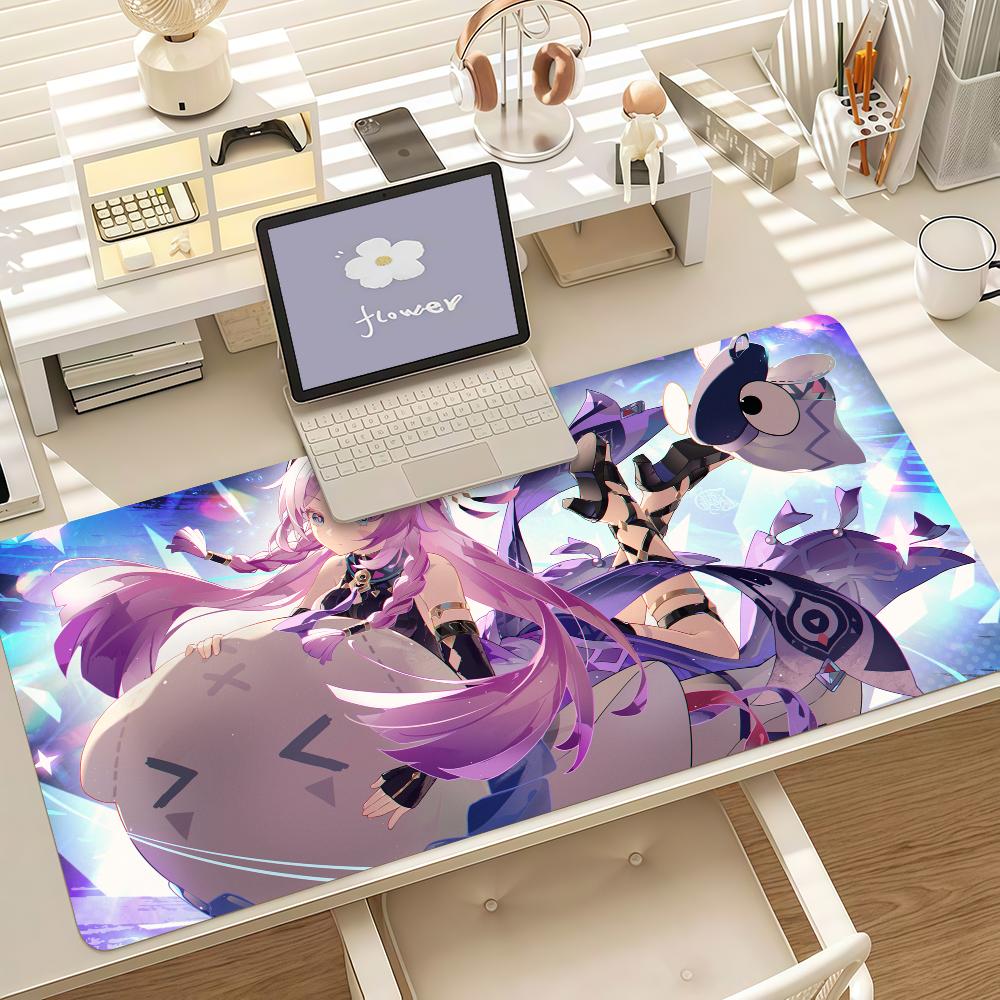 Game Genshin Impact Citlali Mouse Pad Anti Slip Rubber Edge Locked Thickened Laptop Gaming Desk Mat