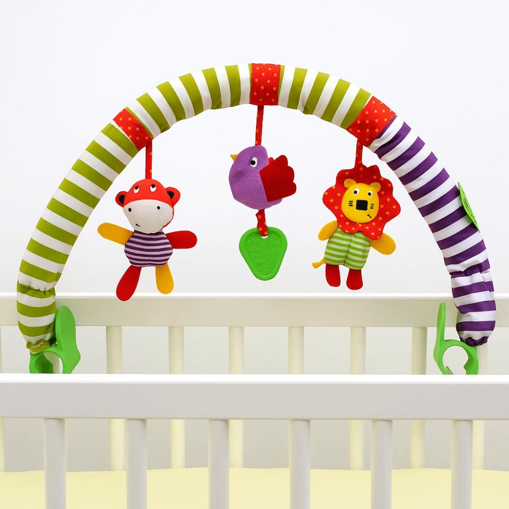 Early Education Crib Rattles Music Plush Toys Baby Sensory Hanging Rattles  Bebe Babies Toddlers
