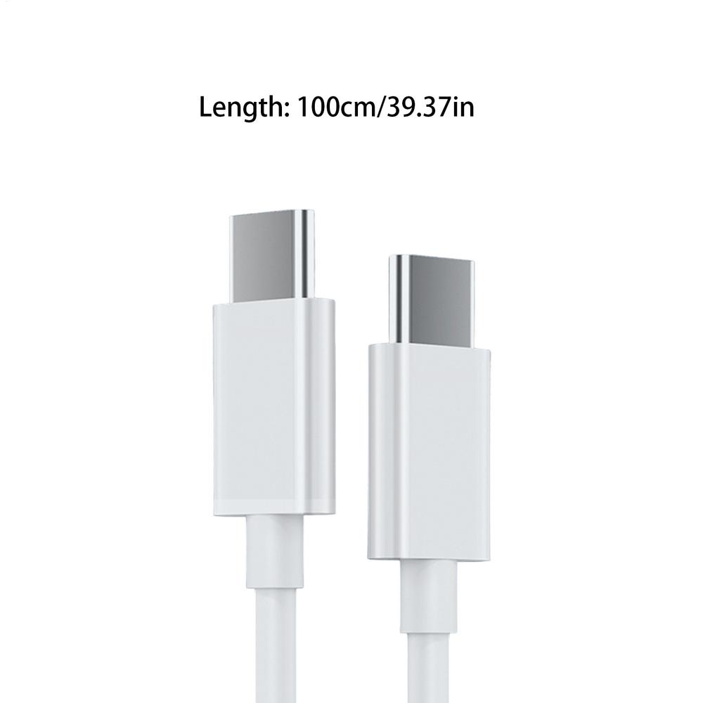USB C Fast Charging Cable 120W Type C To C Cable Fast Charge 1M Duals Type-C Interfaces Charger Cable Thickened Charging Wire
