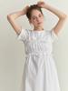 Liel Flavor Layered Set Dress (White)