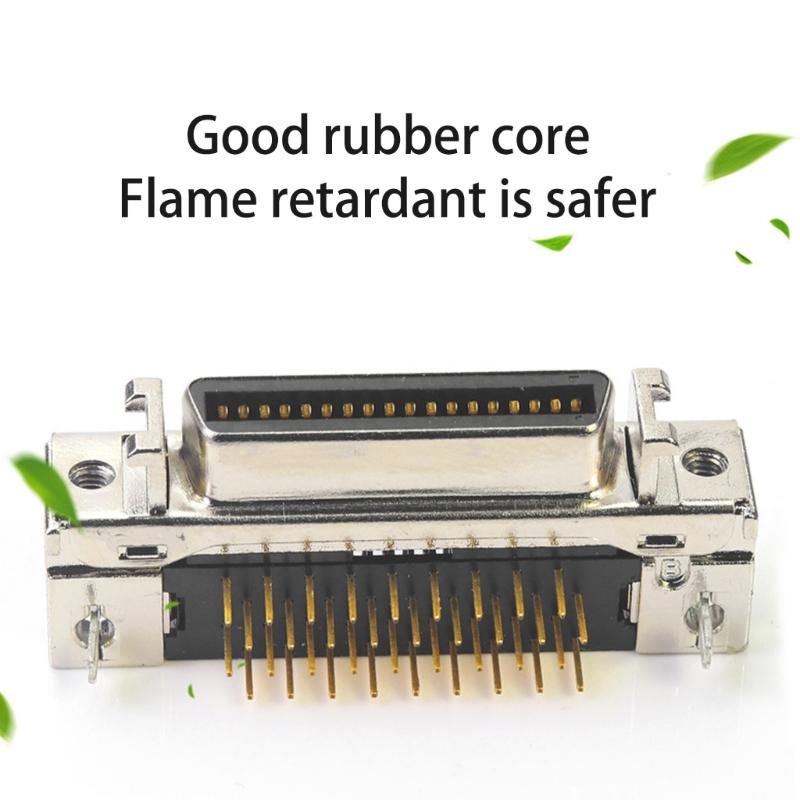 SCSI Solder Socket Connectors Printer Plug SCSI Connector 14P/20P/26P/36P/50P/SCSI Welding Board Motherboards Connector