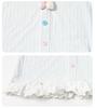Girls' Autumn 2025 Lace Trim Long Sleeve T-Shirt with Bow