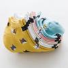 5 Paare/Set Damen Katzenmuster Cartoon Niedliche Knöchelsocken Atmungsaktiv Bequem Kurze Baumwollsocken Frühling Sommer